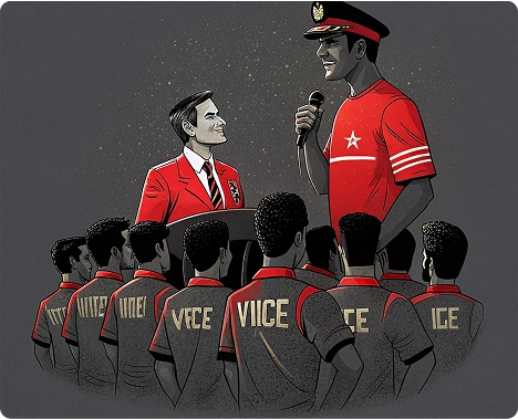 Choose a captain and vice-captain